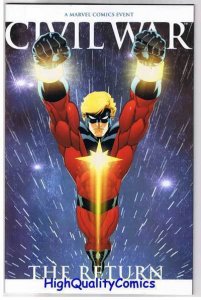 CIVIL WAR : RETURN #1, NM, Captain Marvel, FF, 1st, 2007, more in store