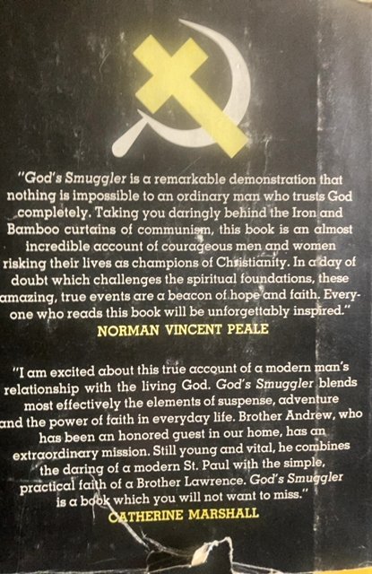 God’s smuggler by brother Andrew,1967,240p