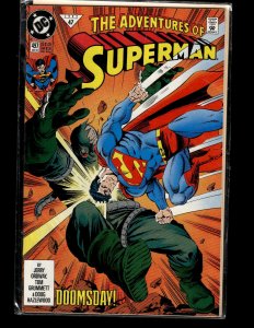 Adventures of Superman #497 (1992) Superman