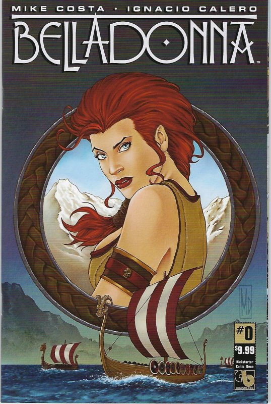 Belladonna #0 Kickstarter Celtic Deco - Michael DiPascale Variant (2015)  NM