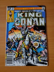 King Conan #16 Newsstand Variant ~ NEAR MINT NM ~ 1983 Marvel Comics