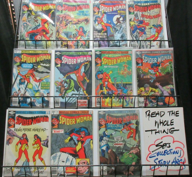 Spider-Woman (Marvel 1979) #17-27 Jessica Drew's Bronze Age Adventures!