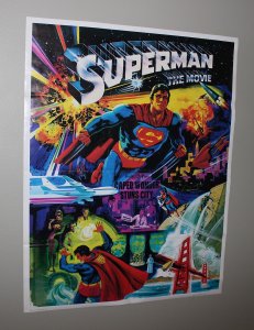 Superman the Movie  Poster / Original 1978