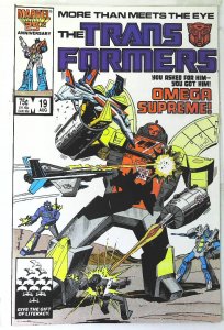 Transformers (1984 series)  #19, NM (Actual scan)