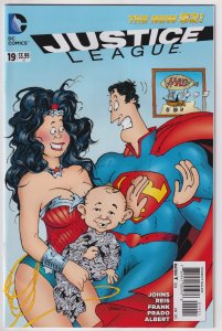 Justice League #19 Variant Cover (2013) Justice League