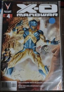 X-O MANOWAR #  4  2012 VOL 3 VALIANT the vine venditti space aliens