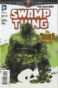 Swamp Thing # 21 Cover A NM- DC 2013 New 52 N52 [R4]