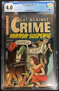 Fight Against Crime #16  (1953) CGC 4.0