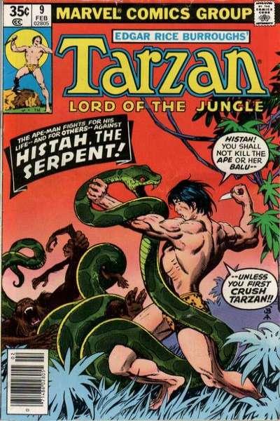 Tarzan (1977 series) #9, Fine+ (Stock photo)