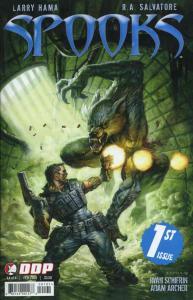 Spooks #1A VF/NM ; Devil's Due | Larry Hama R.A. Salvatore
