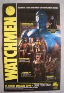 WATCHMEN (STATUES AND BUSTS) Promo Poster, Unused, more in our store