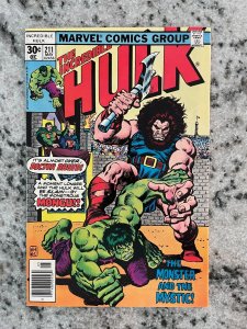 Incredible Hulk # 211 NM Marvel Comic Book Leader Avengers Thor Iron Man CM20 
