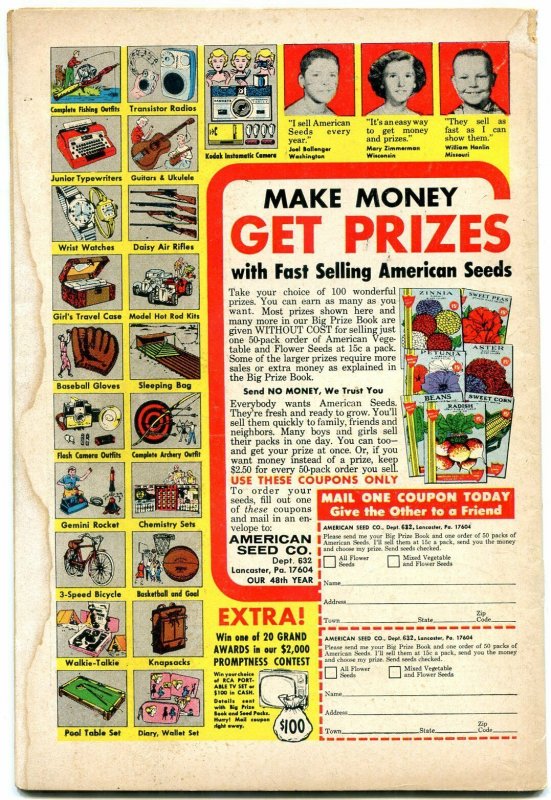 ADVENTURE #343-SUPERBOY-SILVER-AGE DC COMIC G+