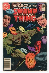 Saga of Swamp Thing #16 GD-