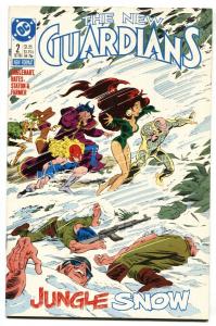 NEW GUARDIANS #2 1st app SNOWFLAME DC  COCAINE VILLAIN  NM-