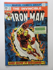 The Invincible Iron Man #71 VG+ Condition! MVS Intact