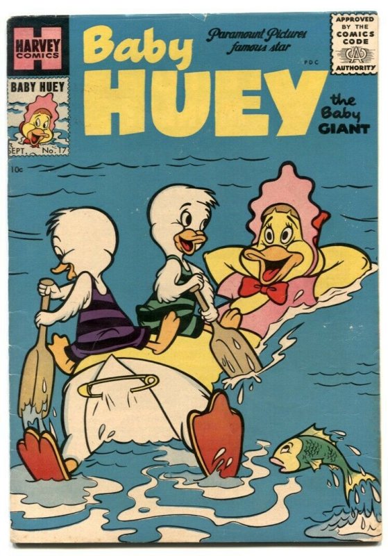 Baby Huey #17 1955- Harvey Humor - FN-