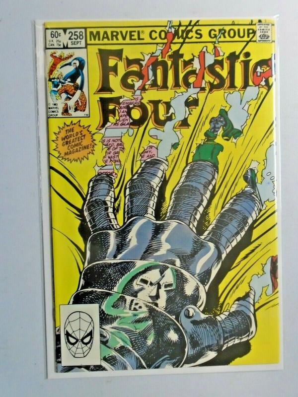 Fantastic Four #258 Direct 1st Series 8.0 VF (1983)