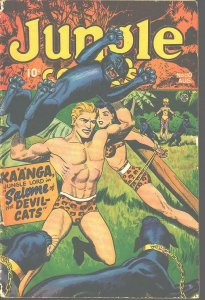 JUNGLE COMICS #83 WOMAN TIED TO TREE FICTION HOUSE 1946 VG