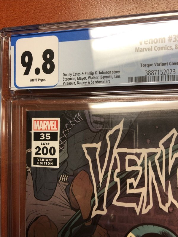 Venom # 35 (CGC 9.8) Torque Variant Cover
