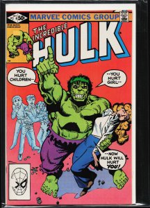 The Incredible Hulk #264 (1981) Hulk