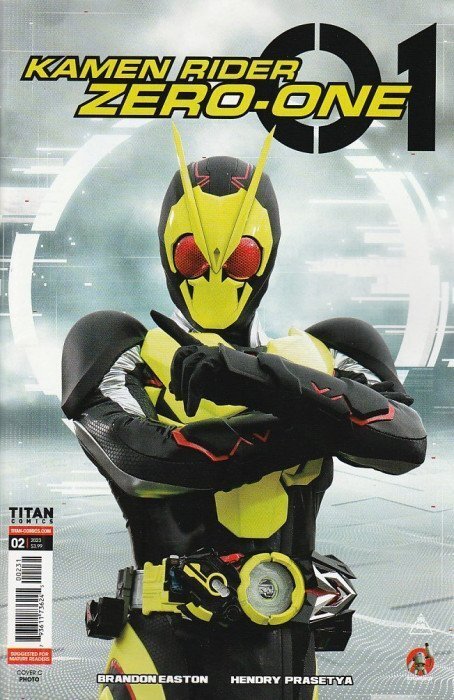Kamen Rider Zero-One #2C VF ; Titan | Photo Variant