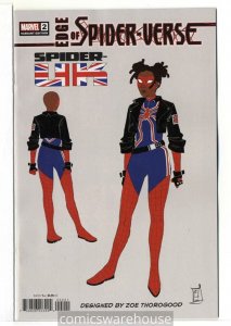 EDGE OF SPIDER-VERSE (2022 MARVEL) #2 VARIANT 1:10 THOROGOOD DESIGN NM G58228