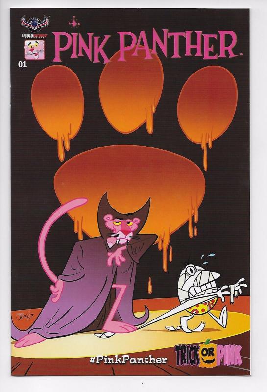Pink Panther Trick or Pink #1 - 1:3 Pink Holidays Variant (AMP, 2016) - New (NM)