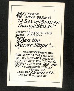 Moon Knight (1980) #31