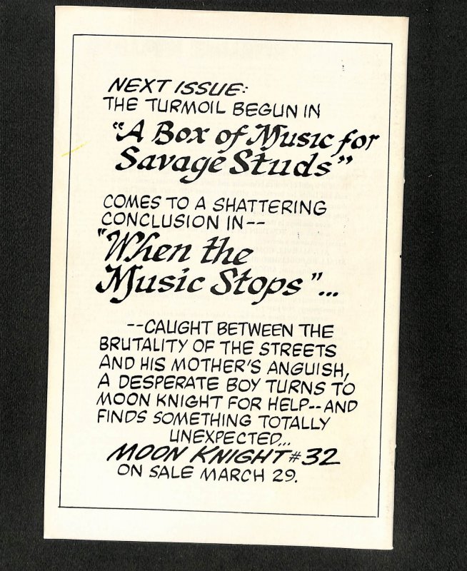 Moon Knight (1980) #31