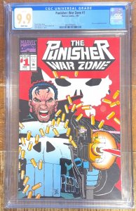 The Punisher: War Zone #1 (1992) CGC 9.9!!