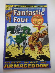 Fantastic Four #116 (1971) VG Condition 3/4 Cumulative Spine split