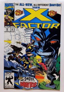 X-Factor #75 (Feb 1992, Marvel) VF/NM  