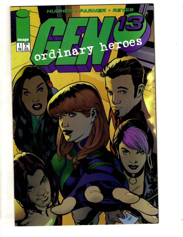 6 Gen 13 Image Comic Books Ordinary 1 2 + Vacation + Interactive 1 2 3 CR30