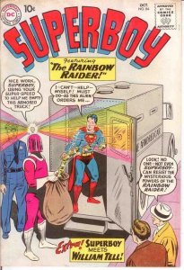 SUPERBOY 84 VG  Loose Staple October 1960