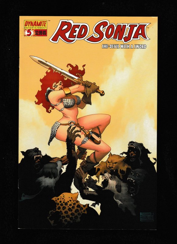 Red Sonja #5 Eduardo Risso Cover (2006)