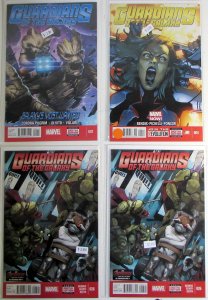 2013 Guardians of the Galaxy Lot of 4 #3rd 4, 26 x2, Most Wanted 1 Marvel Comics