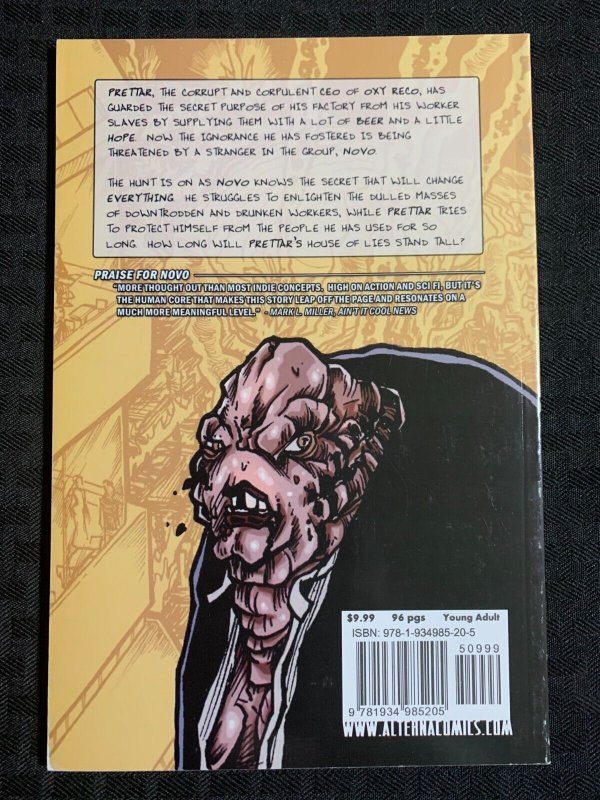 2010 NOVO Volume 4 Waste by Michael Bracco SC VF- 7.5 1st Alterna Comics