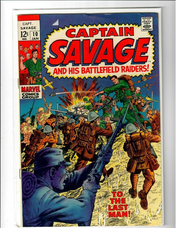 Captain Savage #10  (1969)