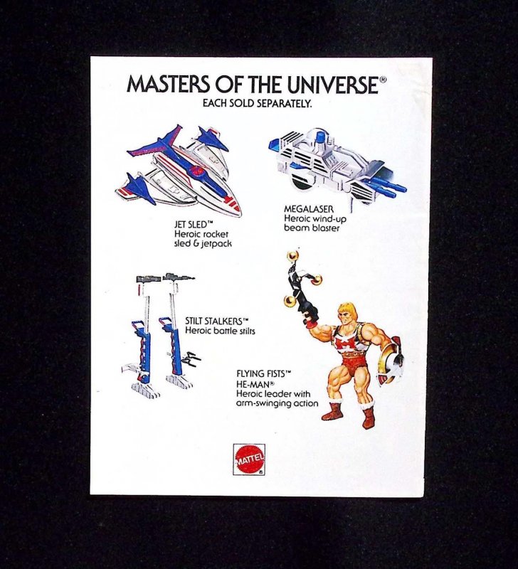 1985 Mattel Mini-Comic Masters of The Universe - The Warrior Machine Hordak