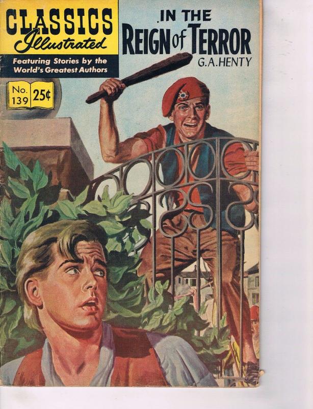3 Classics Illustrated Gilberton Comics # 137 138 139 Savage Earth Terror J87