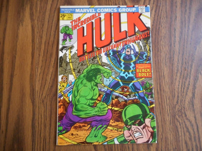 INCREDIBLE HULK #175 JOHN ROMITA COVER WOW!! HIGH GRADE GEM