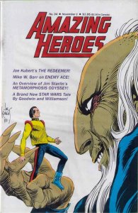 Amazing Heroes #34 VG; Fantagraphics | low grade comic - save on shipping - deta