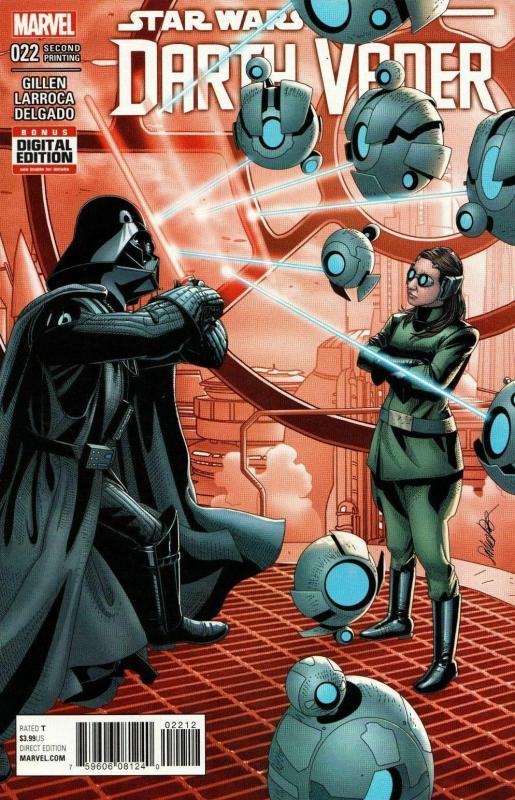 Star Wars Darth Vader #22 / 2nd Printing Variant (Marvel, 2016) NM
