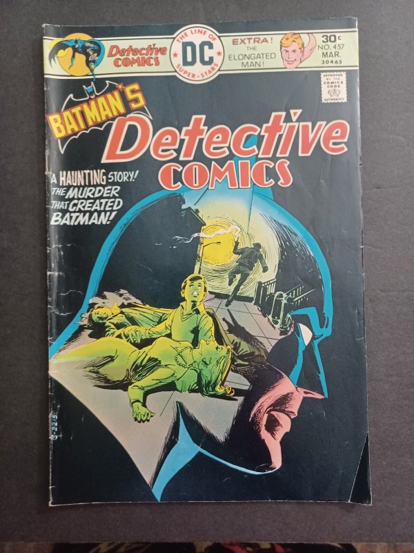 Detective Comics #457 - Batman - 1st Leslie Thompkins - 1976 - VG