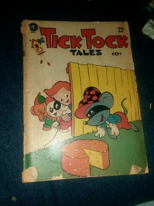 Tick Tock Tales #30 magazine enterprises 1951 golden age funny animal comics ME