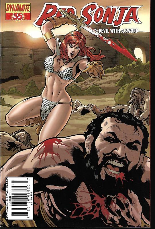 Red Sonja #35 (Dynamite Entertainment)- Carlos Rafael Cover