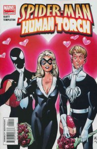 Spider-Man/Human Torch #4 VF ; Marvel | Dan Slott Black Cat