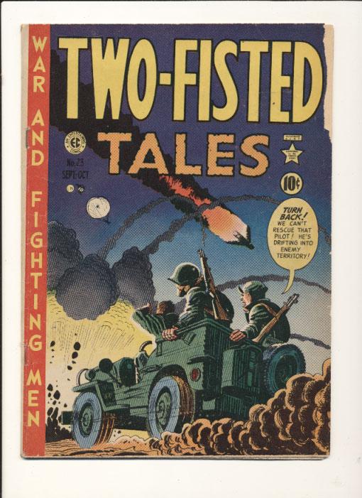 Two-Fisted Tales (1950 series) #23, VG (Actual scan)