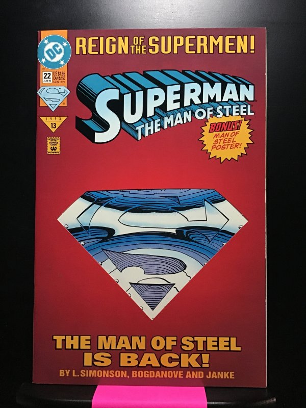 Superman: The Man of Steel #22 (1993)